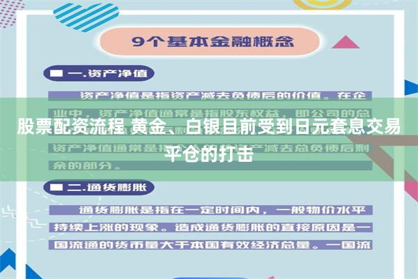 股票配资流程 黄金、白银目前受到日元套息交易平仓的打击